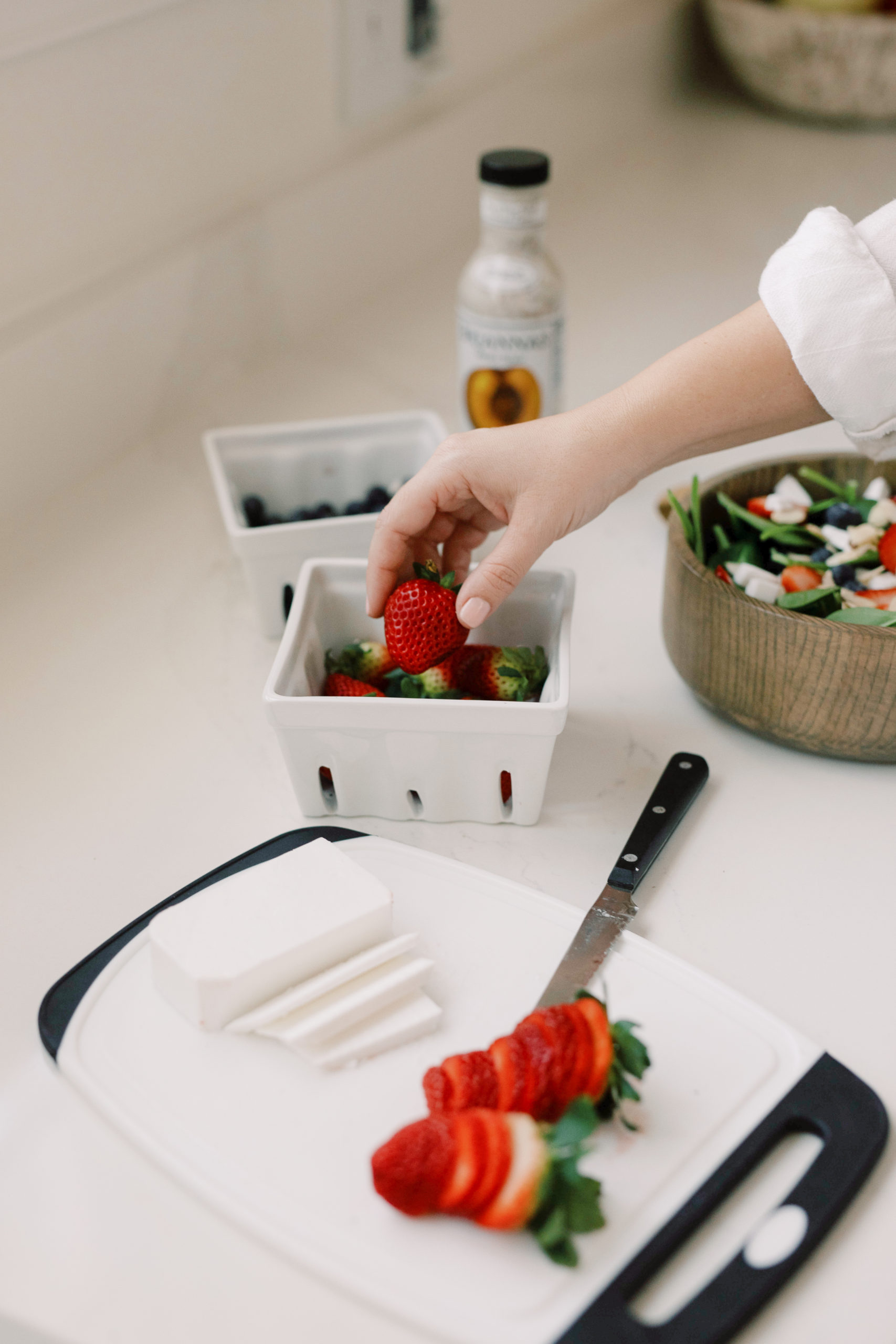 Melanie Thomas Vegan Strawberry Salad Recipe